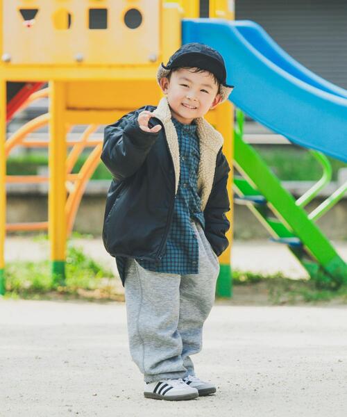 【135】アーバンリサーチ リバーシブル キッズアウター セールリバーシブルボアジャケット(KIDS)（その他アウター）｜URBAN