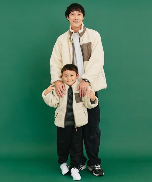 セール】リバーシブルボアジャケット(KIDS)（その他アウター）｜URBAN