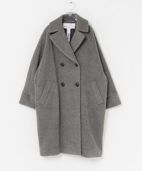 ティッカ　ピーコート　グレー　新品タグ付き TICCA テントコート（ピーコート）｜TICCA（ティッカ）のファッション