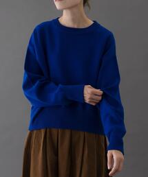 FORK&SPOON | FORK&SPOON ダブルフェイスクルーネックニット(ニット/セーター)