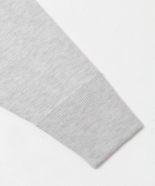 FORK&SPOON（フォークアンドスプーン）の「FORK&SPOON　ダブルフェイスクルーネックニット（ニット/セーター・レディース・グレー系その他/オフホワイト/ブルー・1）」の10枚目の写真