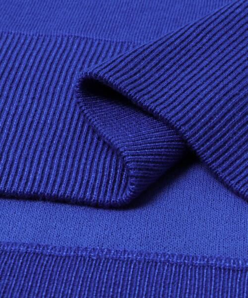 FORK&SPOON（フォークアンドスプーン）の「FORK&SPOON　ダブルフェイスクルーネックニット（ニット/セーター・レディース・グレー系その他/オフホワイト/ブルー・1）」の20枚目の写真