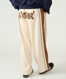 STARTER | 【STARTER】フェイクスエード配色切り替えワイドトラックパンツ ST-ST264(その他パンツ)