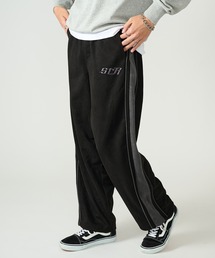 STARTER（スターター）の「【STARTER】フェイクスエード配色切り替えワイドトラックパンツ ST-ST264（その他パンツ）」