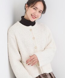DRESKIP | カジュアルにも きれいめにも ぽこぽこニットカーディガン(カーディガン/ボレロ)