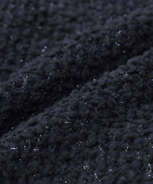 DRESKIP（ドレスキップ）の「カジュアルにも きれいめにも ぽこぽこニットカーディガン（カーディガン/ボレロ・レディース・ネイビー/オフホワイト・01/02/03/04）」の16枚目の写真