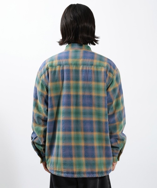 BAYFLOW（ベイフロー）の「ヴィンテージライクボアシャツ（シャツ/ブラウス・メンズ・ブラック/ホワイト/レッド/ブルー・MEDIUM/LARGE）」の20枚目の写真