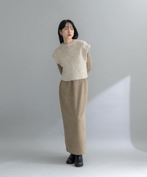 KBF | 『WEB限定』ニットSETカットソーワンピース(ワンピース)