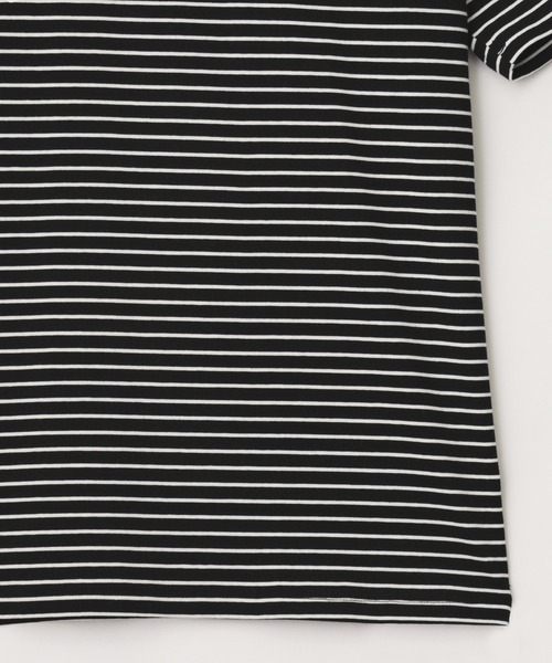 BILLIONAIRE BOYS CLUB（ビリオネア・ボーイズ・クラブ）の「BILLIONAIRE BOYS CLUB BORDER SS T-SHIRT BBCJP251C008（Tシャツ/カットソー・メンズ・ブラック/ホワイト・M/S）」の8枚目の写真