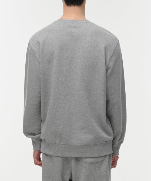 MUSINSA STANDARD（ムシンサスタンダード）の「スウェットシャツ [メランジグレー]（スウェット・メンズ・その他・MEDIUM/LARGE/X-LARGE/XX-LARGE/XXX-LARGE/SMALL）」の2枚目の写真
