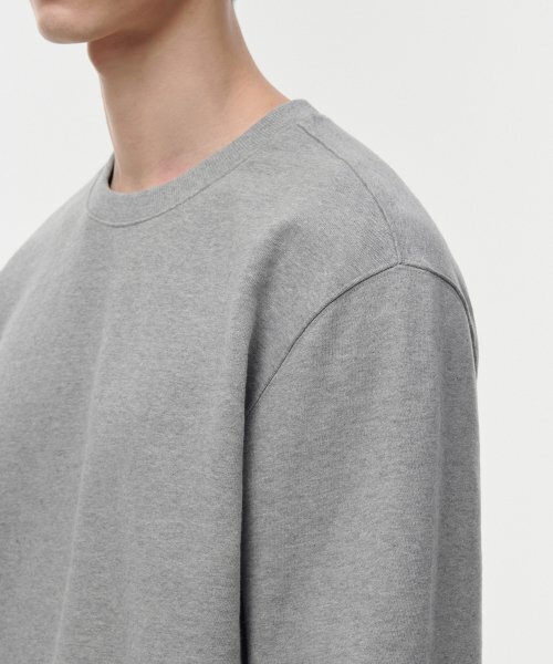 MUSINSA STANDARD（ムシンサスタンダード）の「スウェットシャツ [メランジグレー]（スウェット・メンズ・その他・MEDIUM/LARGE/X-LARGE/XX-LARGE/XXX-LARGE/SMALL）」の5枚目の写真
