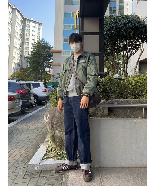 MUSINSA STANDARD（ムシンサスタンダード）の「スウェットシャツ [メランジグレー]（スウェット・メンズ・その他・MEDIUM/LARGE/X-LARGE/XX-LARGE/XXX-LARGE/SMALL）」の9枚目の写真