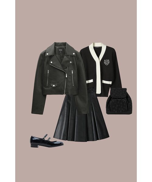 AVANDRESS(アバンドレス )の「Amelie Pleated Skirt BLACK(スカート・レディース・ブラック・SMALL/MEDIUM)」の4枚目の写真
