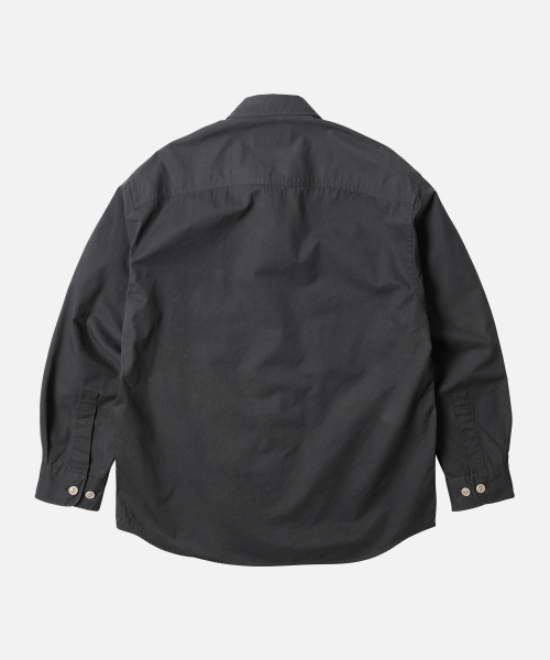 FRIZMWORKS(フリズムワークス)の「POCKET LOOP SHIRT _ CHARCOAL(シャツ/ブラウス・メンズ・その他・SMALL/MEDIUM/LARGE/X-LARGE)」の2枚目の写真