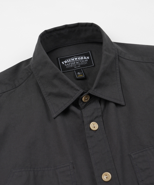 FRIZMWORKS(フリズムワークス)の「POCKET LOOP SHIRT _ CHARCOAL(シャツ/ブラウス・メンズ・その他・SMALL/MEDIUM/LARGE/X-LARGE)」の3枚目の写真