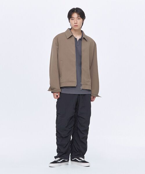 MUSINSA STANDARD（ムシンサスタンダード）の「リラックスドミニマルジャケット[ライトブラウン]（ブルゾン・メンズ・その他・MEDIUM/LARGE/X-LARGE/XX-LARGE）」の9枚目の写真