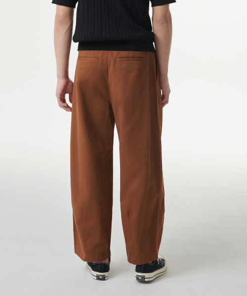 MUSINSA STANDARD（ムシンサスタンダード）の「コットンワイドバルーンパンツ [ブリックオレンジ]（その他パンツ・メンズ・その他・26/27/28/29/30/31/32/33/34/36/38）」の3枚目の写真