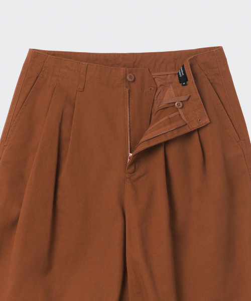 MUSINSA STANDARD（ムシンサスタンダード）の「コットンワイドバルーンパンツ [ブリックオレンジ]（その他パンツ・メンズ・その他・26/27/28/29/30/31/32/33/34/36/38）」の4枚目の写真