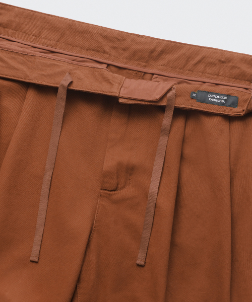 MUSINSA STANDARD（ムシンサスタンダード）の「コットンワイドバルーンパンツ [ブリックオレンジ]（その他パンツ・メンズ・その他・26/27/28/29/30/31/32/33/34/36/38）」の5枚目の写真