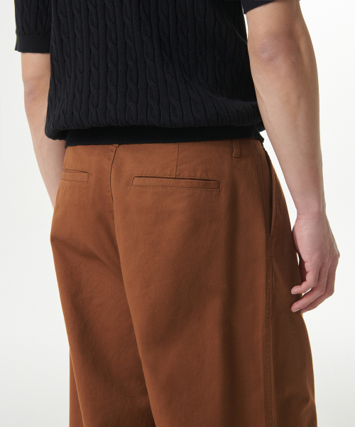 MUSINSA STANDARD（ムシンサスタンダード）の「コットンワイドバルーンパンツ [ブリックオレンジ]（その他パンツ・メンズ・その他・26/27/28/29/30/31/32/33/34/36/38）」の6枚目の写真