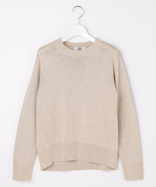 J.PRESS Ladies(J.プレス レディス)の「Reeves Shine クルーネック ニット(ニット/セーター・レディース・ピンク系/イエロー系/サックスブルー系/アイボリー系・SMALL)」の14枚目の写真