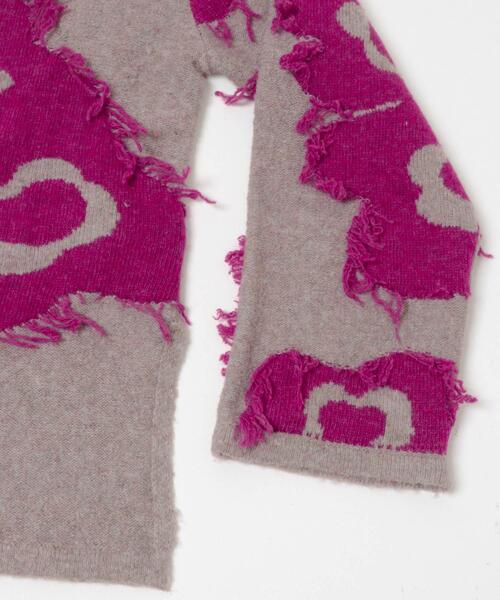 THE GOODLAND MARKET（ザグッドランドマーケット）の「cwtch　UTOPIA FLOWER KNIT PULLOVER（ニット/セーター・レディース・グレー系その他/ブラウン系その他・FREE）」の17枚目の写真