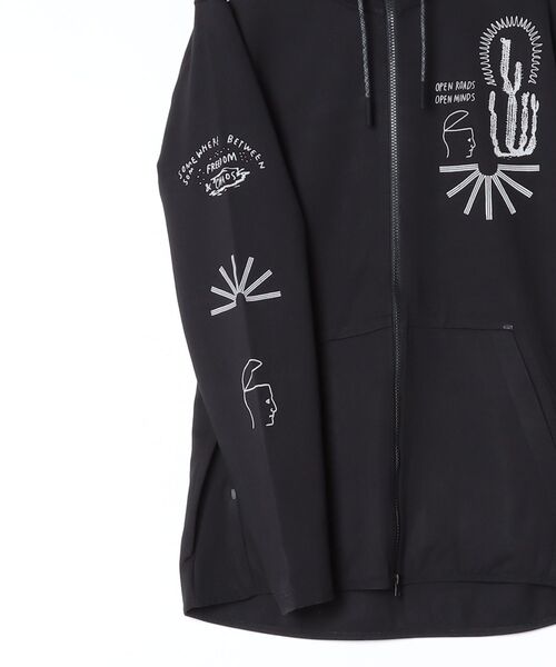styles(スタイルス)の「RUN AMOK EL MORRO ZIP FLEECE 2.0 RF374-BLK(ブルゾン・メンズ・ブラック・M/L/S)」の11枚目の写真