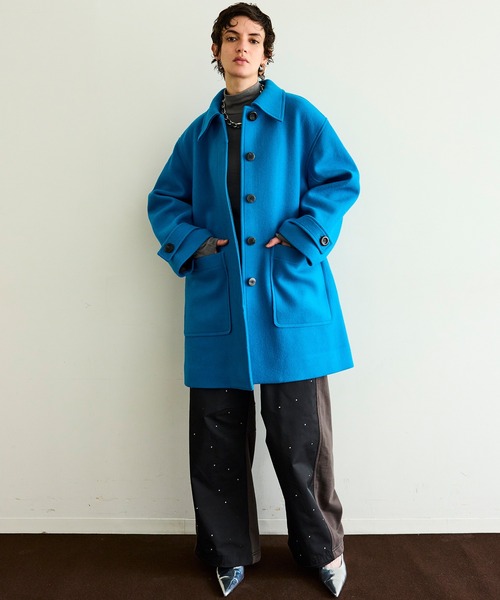 Multi Fabric Over Coat/マルチファブリックオーバーコート（その他