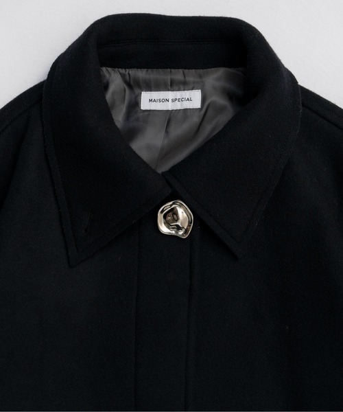 メゾンスペシャル　マルチファブリックオーバーコート　アルパカ混 Multi Fabric Over Coat/マルチファブリックオーバーコート（その他