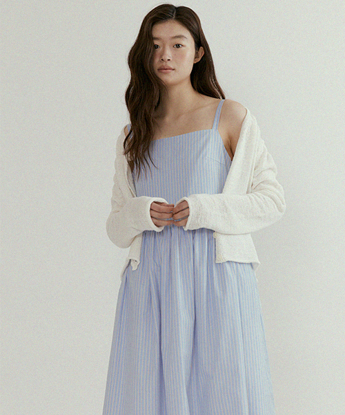 LINGSEOUL(リングソウル)の「linen blended knit cardigan-ivory(カーディガン/ボレロ・レディース・その他・FREE)」の3枚目の写真