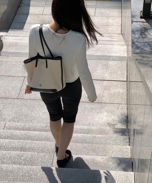 LINGSEOUL(リングソウル)の「linen blended knit cardigan-ivory(カーディガン/ボレロ・レディース・その他・FREE)」の5枚目の写真