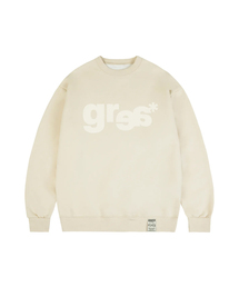 [ユニセックス]GRAE-S WIDE スウェット_クリーム