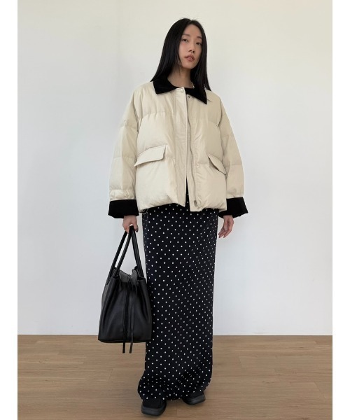 Didot.showroom(ディドット ショールーム)の「ハンドルレザーバッグ(牛革)(ボストンバッグ・レディース・ブラック・FREE)」の15枚目の写真