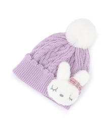KP DECO（ケーピーデコ）の「mimiちゃん ニットフード（ニットキャップ/ビーニー）」