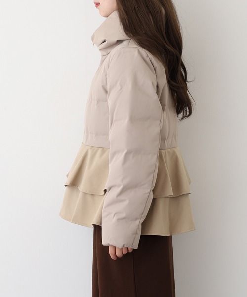 【キムタン】◯ANSERINE★0★レディース★ダウン★フリル★ OZLANAgirls 💗 Dai Wenwen 代文雯文代 wears our New Heritage Fur