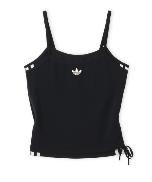 adidas(アディダス)の「adidas DOUBLE LAYERED TANK TOP / アディダス ダブル レイヤード タンクトップ(タンクトップ・レディース・ブラック・L/M/S)」の1枚目の写真