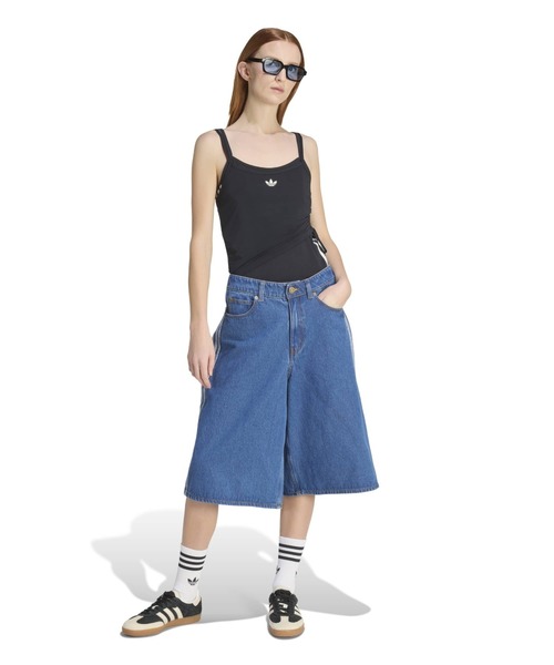 adidas(アディダス)の「adidas DOUBLE LAYERED TANK TOP / アディダス ダブル レイヤード タンクトップ(タンクトップ・レディース・ブラック・L/M/S)」の10枚目の写真