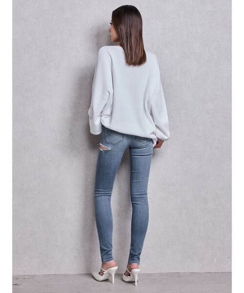 GYDA(ジェイダ)の「GG LOOSEニットトップス(ニット/セーター・レディース・ブラック/オフホワイト/ピンク/ミント・FREE)」の15枚目の写真