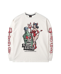 RG Kiss & Risk Washed Long Sleeve (Ecru)