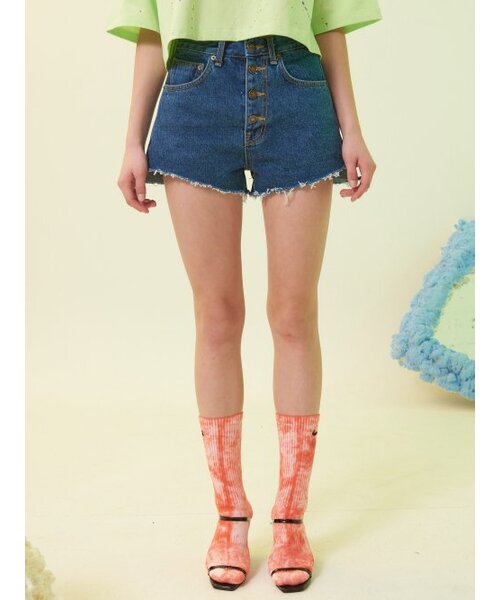 UNKNOWN PLANET(アンノウンプラネット)の「デイリーショーツデニムパンツ(その他パンツ・レディース・その他・MEDIUM/SMALL)」の1枚目の写真