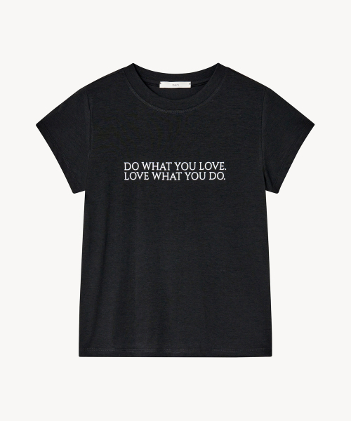 LADY VOLUME(レディーボリューム)の「ドゥワットユラブTシャツ (ブラック)(Tシャツ/カットソー・レディース・その他・SMALL/MEDIUM)」の1枚目の写真