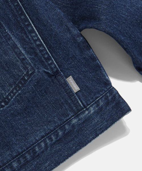 ESPIONAGE(エスピオナジ)の「Minimal Denim Trucker Jacket Mid Indigo(デニムジャケット・メンズ・その他・MEDIUM/LARGE/X-LARGE)」の10枚目の写真