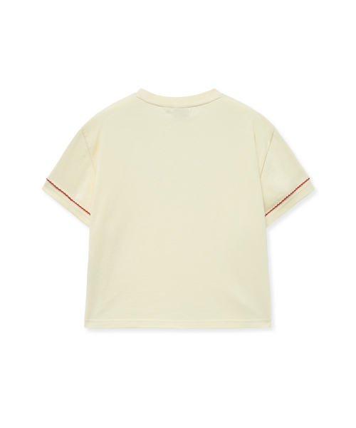 YALE（イェール）の「ウィメンズステッチポイントTシャツ_イエロー（Tシャツ/カットソー・レディース・その他・SMALL/MEDIUM）」の3枚目の写真