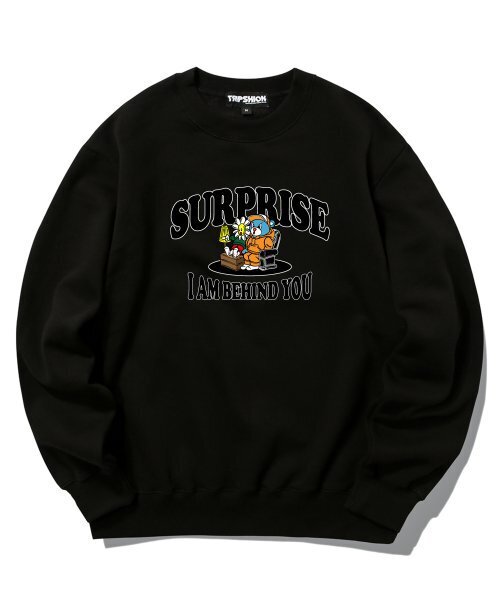 TRIPSHION(トリップション)の「サプライズデュオグラフィック クルーネック - ブラック(スウェット・メンズ・その他・X-LARGE/LARGE/MEDIUM)」の1枚目の写真