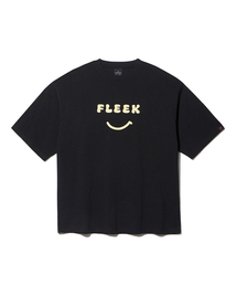 フリーク オーバーサイズ 半袖Tシャツ (ブラック)