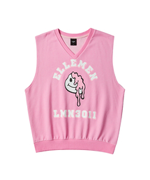 LMN3011（エルエムエヌ3011）の「アーチプリンティングベスト-ウォッシングピンク（ベスト）」