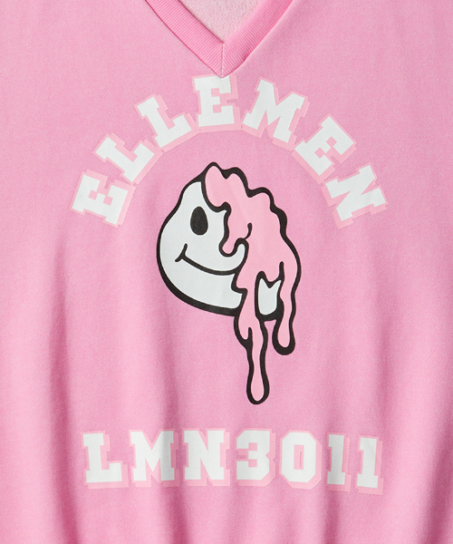LMN3011(エルエムエヌ3011)の「アーチプリンティングベスト-ウォッシングピンク(ベスト・メンズ・ピンク・MEDIUM/LARGE/X-LARGE)」の8枚目の写真