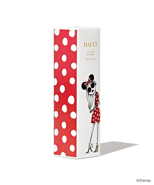 HACCI（ハッチ）の「HACCI(ハッチ) 日焼け止めミストDI【ディズニー】 80mL（SPF30・PA+++）（日焼け止め/UVケア・レディース・ホワイト・FREE）」の4枚目の写真