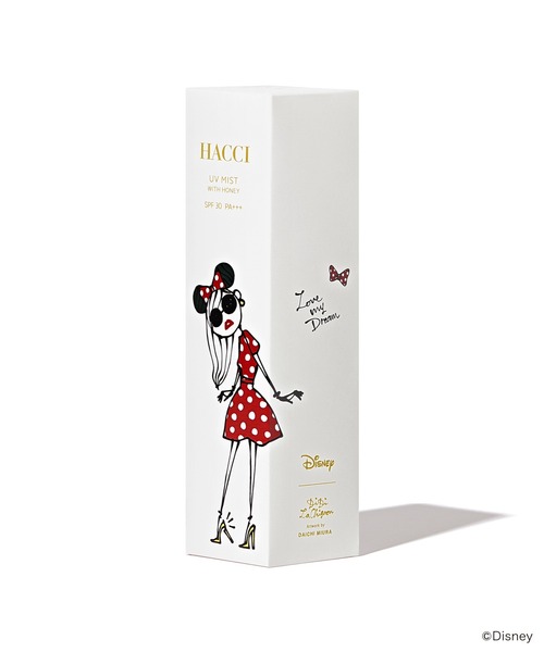HACCI（ハッチ）の「HACCI(ハッチ) 日焼け止めミストDI【ディズニー】 80mL（SPF30・PA+++）（日焼け止め/UVケア・レディース・ホワイト・FREE）」の5枚目の写真