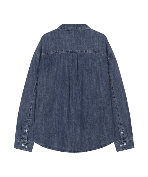 DECET(デケト)の「Denim Work Shirts DCSH007Blue(シャツ/ブラウス・メンズ・その他・SMALL/MEDIUM/LARGE)」の7枚目の写真